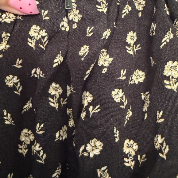 And Now This Black Floral Midi Dress - Plus Size 2X - Picture 8 of 10